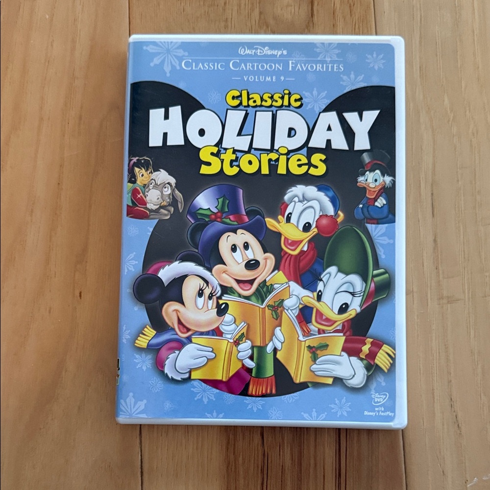 Disney Classic Holiday Stories DVD - Blue Cover
